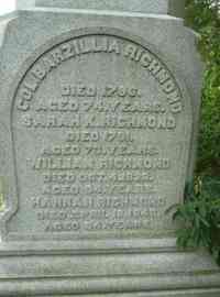 William RICHMOND - Grave