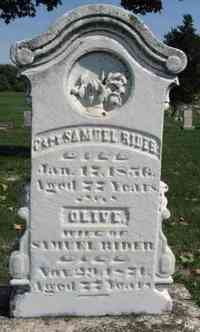 Samuel RIDER - Grave