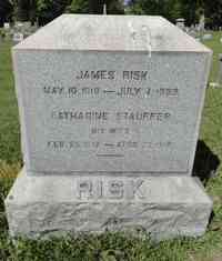 James RISK - Grave