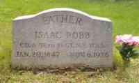 Isaac Martin ROBB (ROBIDOUX) - Grave