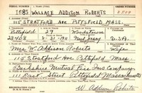 Wallace Addison ROBERTS -