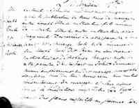 Archange-Alice ROBI (ROBY) - 1828 marriage