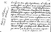 Isabelle ROBICHAUD - 1844 marriage