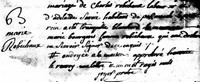 Marie Marguerite ROBICHAUD - Baptism (part 2)