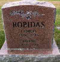 George ROBIDAS - Grave