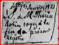 Marie-Thérèse ROBIN dite LAPOINTE - 1720 Death Sainte-Antoine-de-Longueuil, Longueuil, QC, Canada