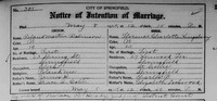 Florence Charlotte KINGSBURY - 1925 marriage
