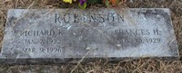 Richard K ROBINSON - Grave