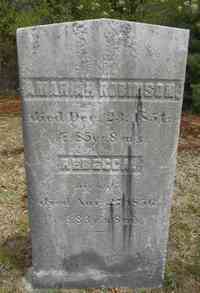 Amariah ROBINSON - Grave