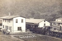 Rochester, Vermont, USA - Rochester, Vt. railroad depot