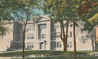 Rockingham, Vermont, USA - Rockingham High School, Bellows Falls, Vermont