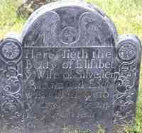 Elizabeth ROGERS - Grave Here lieth the Body of Elisabeth ye Wife of Silvester Richmond Esq. who died Octob. ye 23rd 1724 in ye 52nd year of her age.