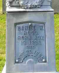 Daniel W. ROOD - Grave