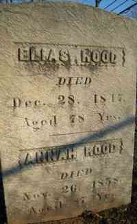 Elias ROOD - Grave