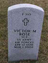 Victor Martin ROSE - Grave