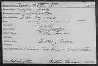 Peter TETR(E)AULT (ROWE) - 1868 marriage Vermont, Vital Records, 1760-1954