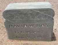 David W. ROY - Grave