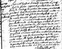 Marie-Joseph BASTARACHE - 1764 marriage