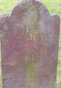 Deborah ROYCE - Grave  Inscription: wife of Joseph Merriam, in ye 52 year of her age. Death tho Awful is but a sleep To them that Gods Commandments keep.