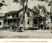 Potter, New York, USA - Dr. A. T. Halstead's Residence on Gilbert Street, Rushville.