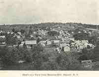 Russell, New York, USA - Bird's eye View from Mansion Hill, Russell, N.Y.