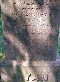 Thomas RYAN - Grave