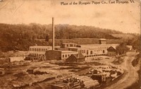 Ryegate, Vermont, USA - Plant of the Ryegate Paper Co., East Ryegate, Vt.
