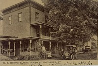 Londonderry, Vermont, USA - W. L. Hunt's Tavern, South Londonderry, Vt., 1911