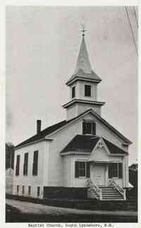 Lyndeborough, New Hampshire, USA - Baptist Church, South Lyndeboro, 1952