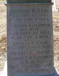 Arthur F. SAGE - Grave