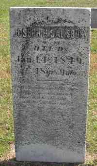 Joseph H SALISBURY - Grave