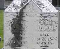 Eliza SALISBURY - Grave