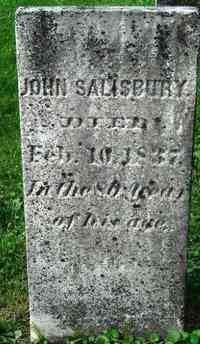 John SALISBURY - Grave