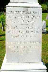 Lucina D SALISBURY - Grave