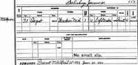 James W SALISBURY - Name: James W Salisbury Residence: Hudson, Michigan Age at Enlistment: 36 Enlistment Date: 31 Aug 1862 Rank at enlistment: Private Enlistment Pla