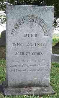 Joseph SALISBURY - Grave