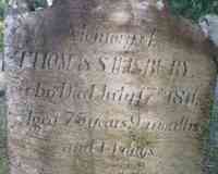 Thomas SALISBURY - Grave