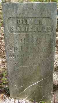 Oliver SALISBURY - Grave