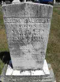 Joseph SALISBURY - Grave