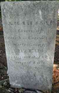 Sarah Jane SALISBURY - Grave