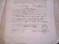 Caroline Matilda (Carrie) SMITH - April 7, 1927 Attending Physicians Statement