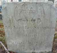 Issacher SAMPSON - Grave