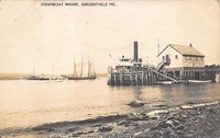 Sedgwick, Maine, USA - Steamboat Wharf, Sargentville, Me.