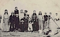 Saskatechewan, Canada - Indian Family in Saskatchewan, 1907