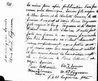 Dominique SAULNIER (SONIER) - 1845 marriage Tracadie