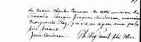 Marie Charlotte SAULNIER - Baptism (part 2)