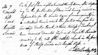 Donald ROSS - 1827 marriage