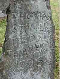 Thomas SAWYER - Grave