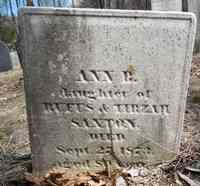 Ann B. SAXTON - Grave