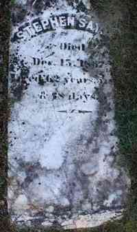 Stephen SAYLES - Grave